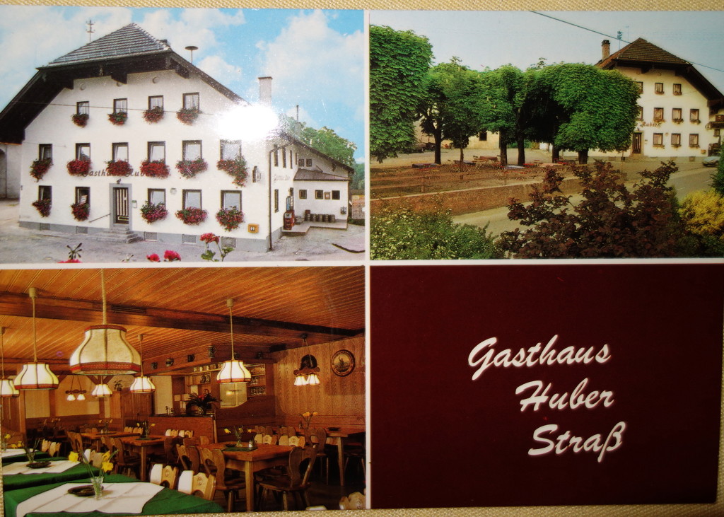 A view of the famous Gasthaus Huber