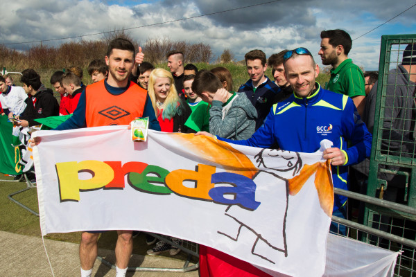 Congratulations in the recent match against Poland and thank you Shane Long for your support given to PREDA!