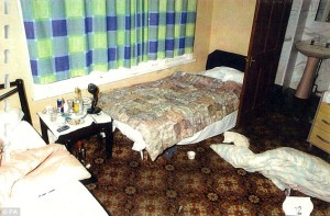 Den of horror: A room in an Oxford guest house where underage victims of the gang were abused. Credit: dailymail.co.uk