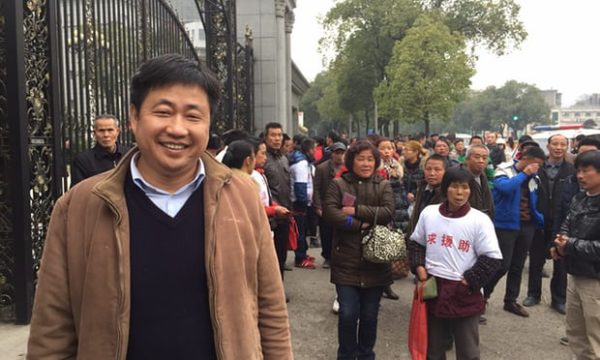 Lawyer Xie Yang who has been detained by Chinese authorities as part of a crack down on human rights. Photograph: Supplied
